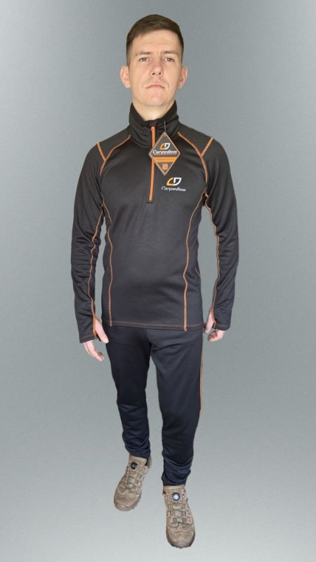 Термобелье Carpe Diem "Northtec Fleece" Тип 2 - Чёрный