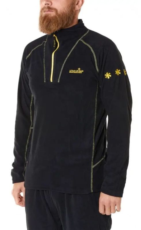 Термобілизна мікрофлісова Norfin Nord - Чорний колір
