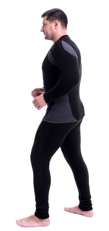 Термобілизна термопрофілі - Carpe Diem Coral Fleece - Сірий