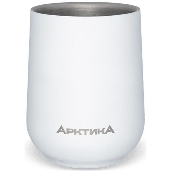 Термобокал емальований Арктика - Білий - 0.43 л