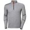 Термофутболка мужская Helly Hansen HH Lifa Merino Half Zip - Grey Melange