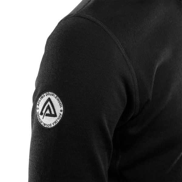 Термокуртка чоловіча Aclima DoubleWool jacket Man Jet Black/Marengo