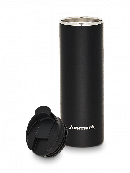 Термокружка Арктика - 0,48 л - Черный