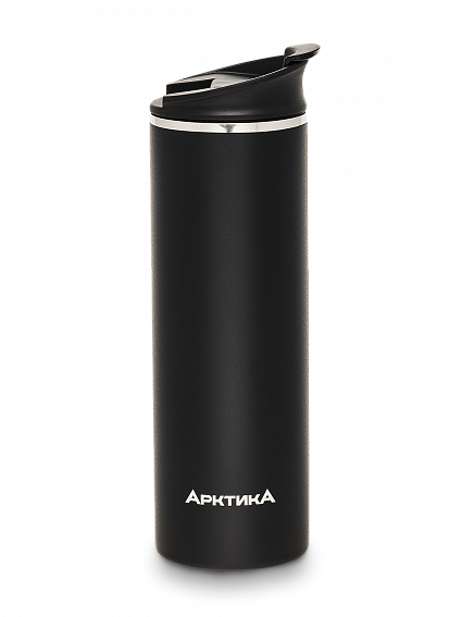 Термокружка Арктика - 0,48 л - Черный