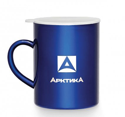 Термокружка цветная Арктика - Синий - 0,4 л