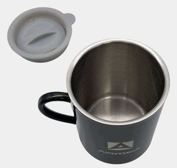 Термокухоль кольоровий Арктика - Зелений - 0,4 л