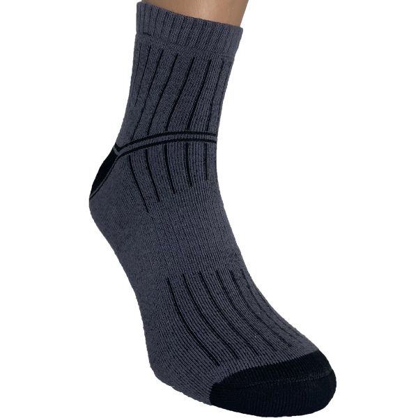 Термошкарпетки Carpe Diem "Optimist" "Cotton+PA" - Зимові - Лаванда+Сірий