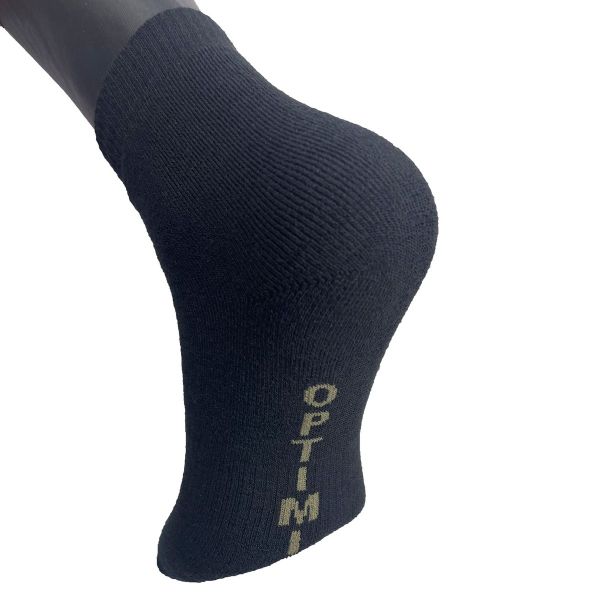 Термоноски Carpe Diem "Optimist" "Меринос - Зимние - Укороченные - Шерсть - Черные