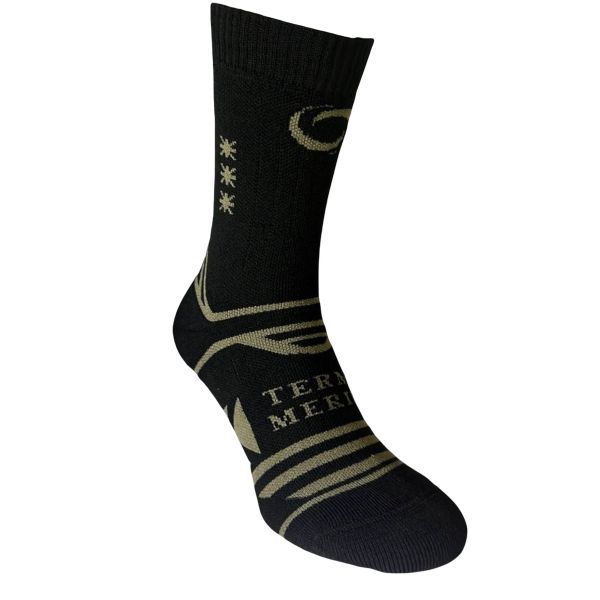 Термоноски Carpe Diem "Optimist" "Меринос трекинг" - Зимние - Шерсть - Черный-Хаки