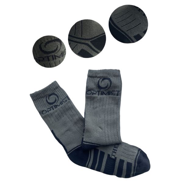 Термоноски Optimist "Барс" - Трекинговые - Высокие - Хаки