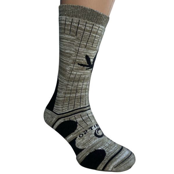 Термоноски Carpe Diem "Optimist" Конопля - Трекинговые - Зимние - Серо-зеленый