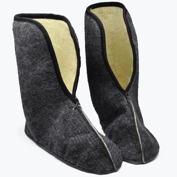 Термовкладиші для взуття з ЕВА - 25°C - Хутро - Сірі