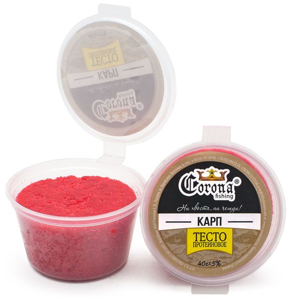 Тесто протеиновое Corona - 40 г - Карп