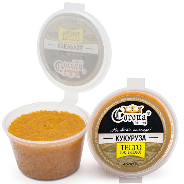 Тесто протеиновое Corona - 40 г - Кукуруза