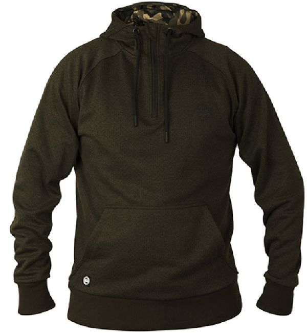 Толстовка FOX - Кенгуру Chunk Dark Olive Quarter Zip Hoody