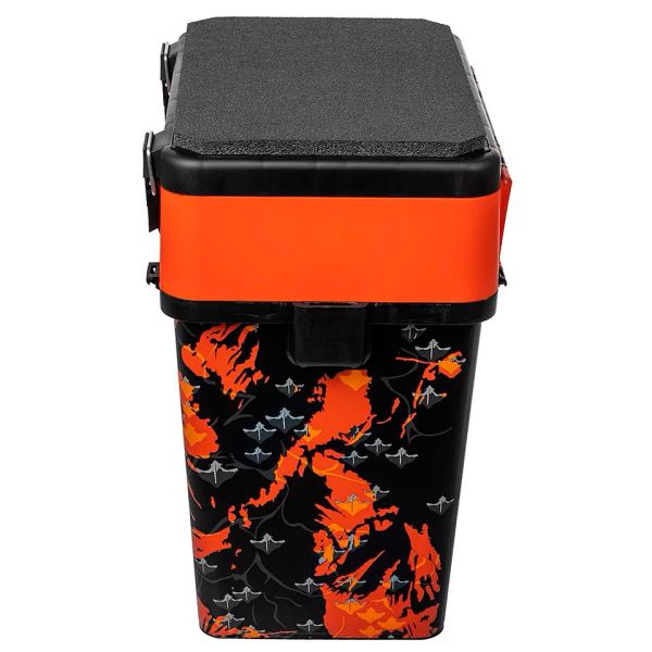 Ящик рибальський зимовий Тонар Helios SHARK - 19 літрів - Помаранчевий