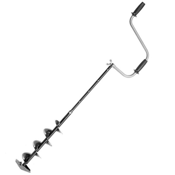 Ледобур Барнаульский ТОРНАДО-М2 - 130 мм - МИНИ - Левое вращение - Без чехла