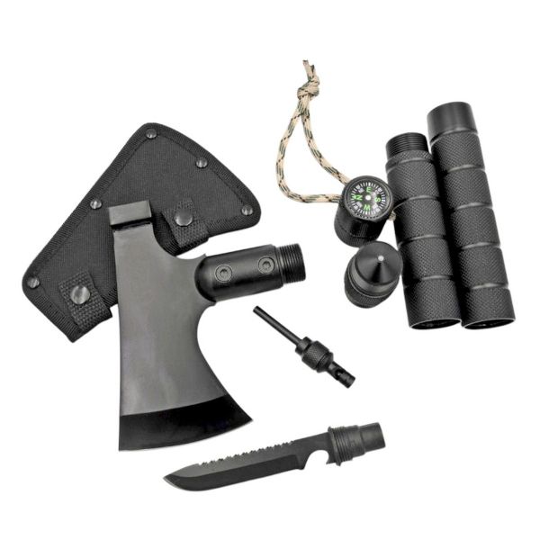 Топор молоток Traveler НН41 - 10 в 1 - Разборной - Туристический - 41 см