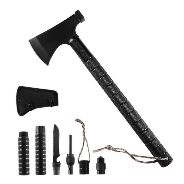 Топор молоток Traveler НН41 - 10 в 1 - Разборной - Туристический - 41 см