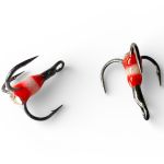 Тройник с каплей Anvi - Цвет 5 Красно-Бело-Красный - Камень белый