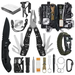 Туристический набор инструментов для выживания Traveler 15в1 SOS-15B