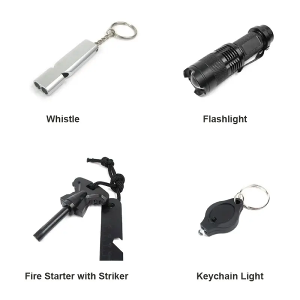 Туристичний набір інструментів для виживання Traveler 15в1 SOS-15B