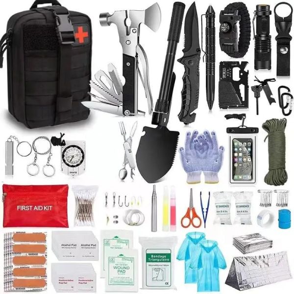 Туристичний набір інструментів для виживання Traveler (51 інструмент) SOS-51