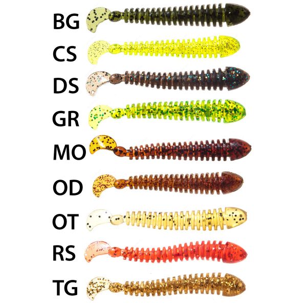 Твистер Kosadaka Links - 80 мм - 3 шт/уп