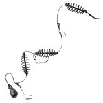 Готовая снасть - Убийца карася Спутник №2 - Крючок №7 - Кормушка нержавейка - Пружины средние