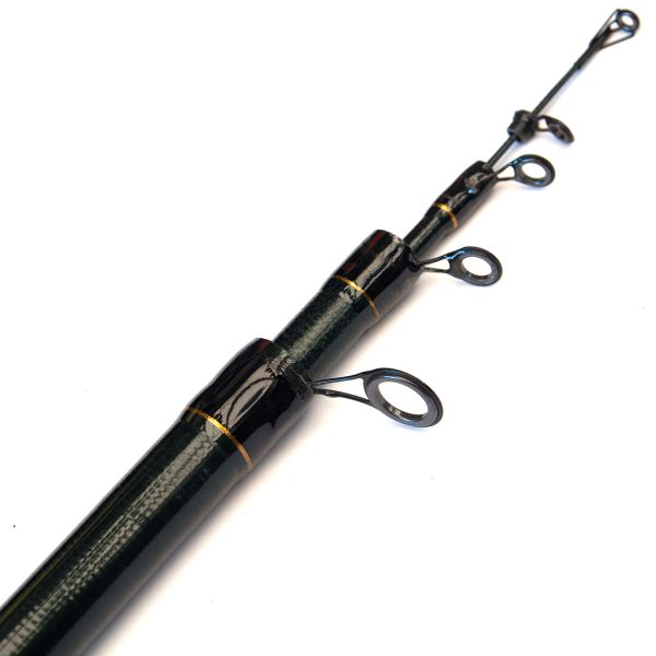 Вудилище Libao New Wolf - З кільцями - Телескопічне - Композит - Зелений