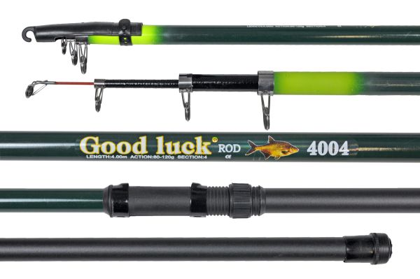 Вудилище Good Luck - 4 м - Тест 80-120 г - Склопластик