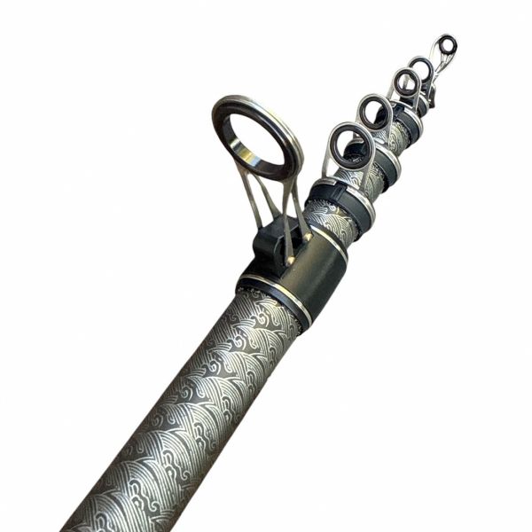 Вудлище на бічний кивок силове карбон Winner Original Bolo Profi 8H - З кільцями - Телескопічне - 5,4 м