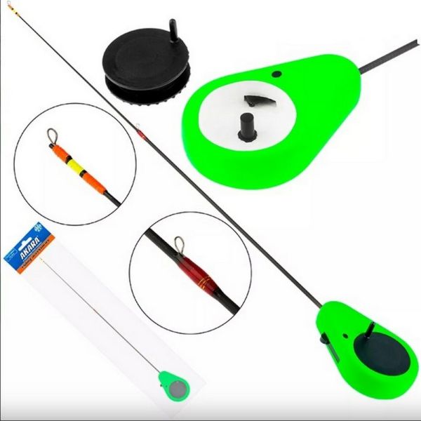 Удочка зимняя Akara Detent F 355 - Green (Зеленый)