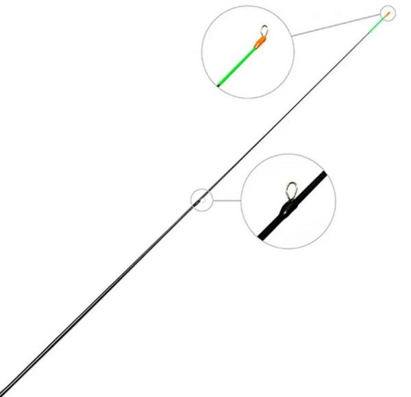 Удочка зимняя Akara Finezza L - Балалайка - Безкивковая - Red (Красный)