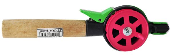 Удочка зимняя Anvi - Открытая шпуля - С курком - Ручка дерево - 95 мм