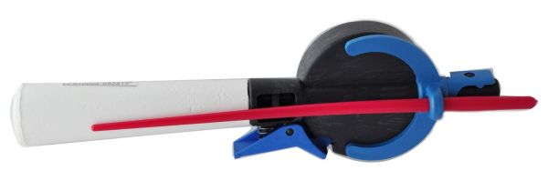 Удочка зимняя Anvi - Открытая шпуля - С курком - Ручка пенопласт - 60 мм