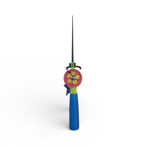 Вудка зимова Anvi - Ручка EVA 95 мм - Відкрита шпуля - З курком