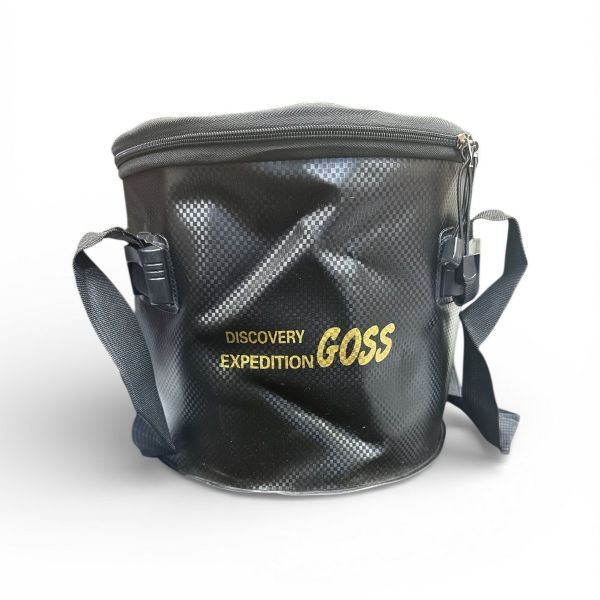 Відро-сумка GOSS рибальське для підгодовування з кришкою - 30х30х27 см