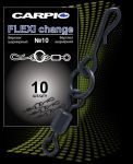 Вертлюг шарнірний з кільцем Carpio Flexi Change №10 – 10 шт.