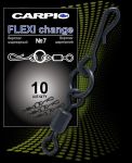Вертлюг шарнирный с кольцом Carpio Flexi Change №7 - 10 шт.