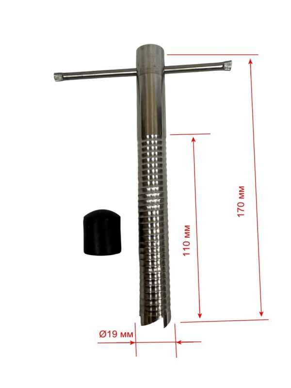 Вкрутиши для зимового намету - Довжина 17 см - Ø19 мм - Нержавіюча сталь