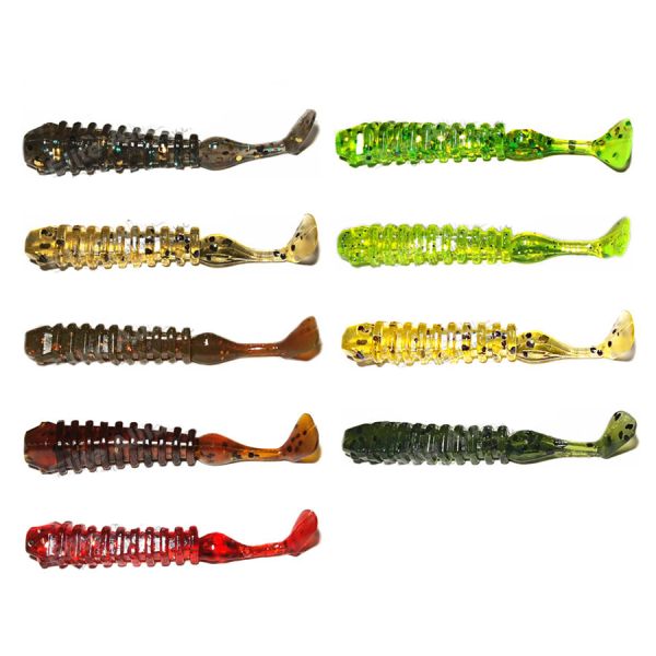 Виброхвост Kosadaka Buggy 55 мм - Упаковка 10 шт.