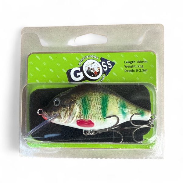 Воблер Karas Goss - 8,8см/25гр (0-2,5м) - Floating - Шумовий