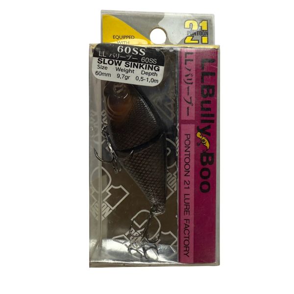 Воблер Pontoon 21 LL Bully Boo 60SS - Slow Sinking - 9.7 г - 60 мм - 0,5-1,0 м