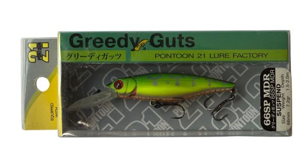 Воблер Pontoon 21 Greedy Guts 66SP-MDR - Suspend - 7,2 г - 66 мм - 1,5-2,0 м