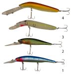 Воблер Viva Fishing Gecko Minnow D 120F - L:5,5 - W:12 - A:OTO - 2,7 м