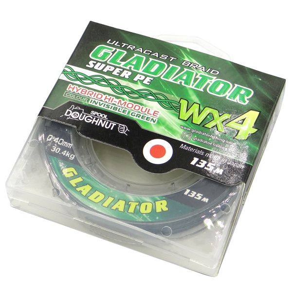 Шнур Gladiator WX4 - 135 м - Зеленый