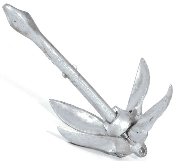 Якір розкладний Weekender Navy - 13lb/6 кг - Срібло