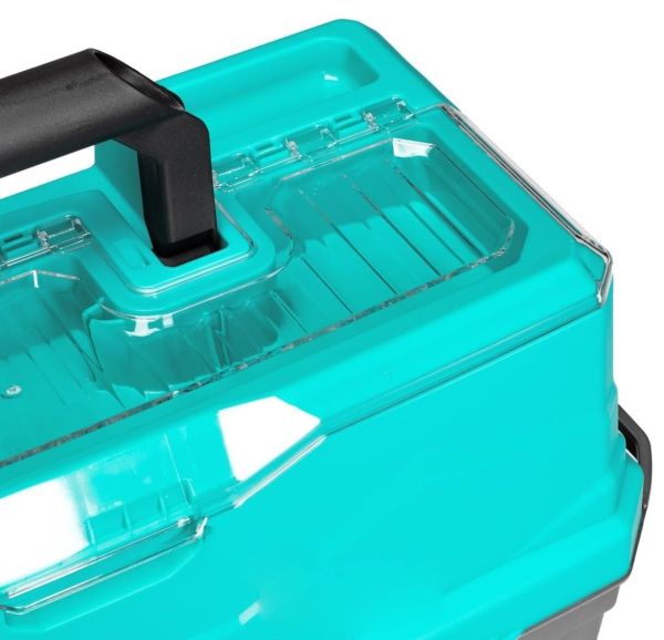 Ящик для снастей - Nisus Tackle Box - 3 полки - Бірюзовий