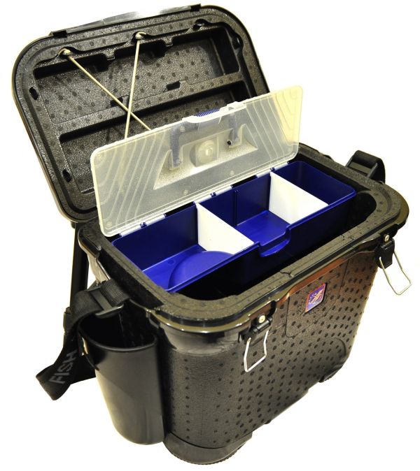 Ящик для зимової риболовлі A-elita - Супутник - Чорний